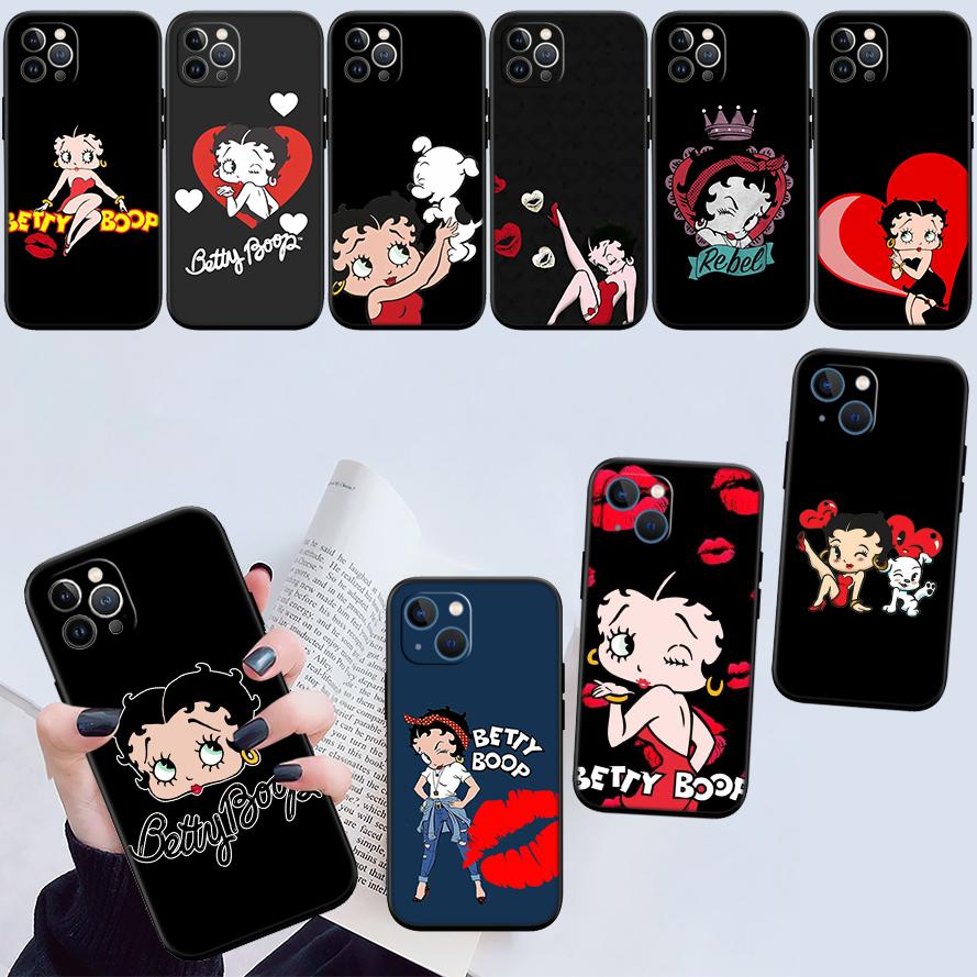 RE11 B-Bettys Pattern B-Boops Case for Motorola Edge 60 60s 70 G86 G56 G54 E14 G04S G45 G54 G64 S30 S50 X30 X40 X50 Pro Power