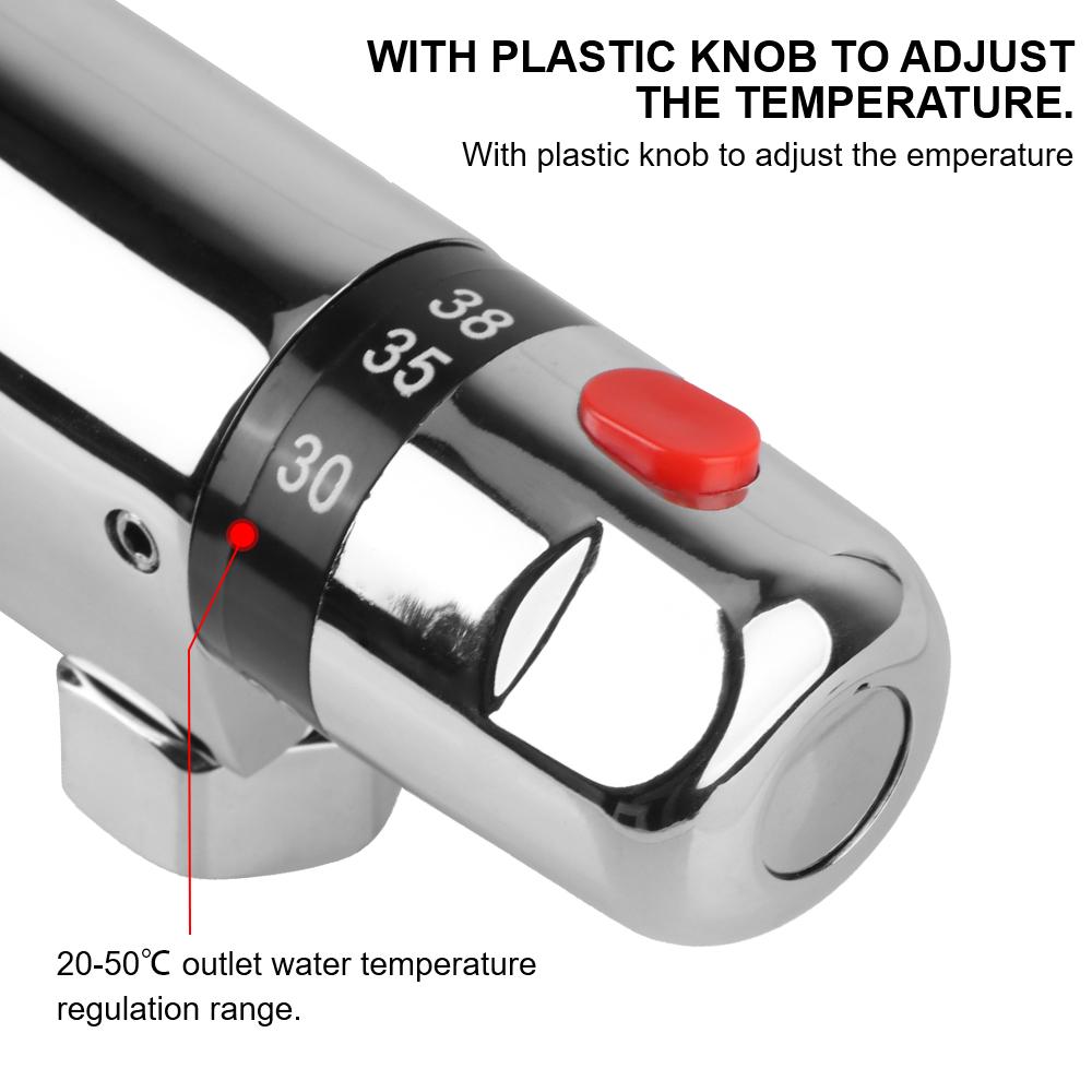Термостатический смеситель для душа, кран для горячей и холодной воды, смеситель для горячей и холодной воды, термостатический кран, инструмент для ванной комнаты, смесительный клапан для ванной комнаты, кран для ванны