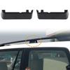 For Toyota Land Cruiser Prado FJ120 J120 2003-2009 Car Accessories Roof Rack Rails Luggage Center Protector Cover 2PCS