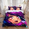 3D Печатный Комплект Постельного Белья A-Aphmau с Крыльями для Мальчиков Девочек Пододеяльник Наволочка Размеры Twin Queen King Full Single Double