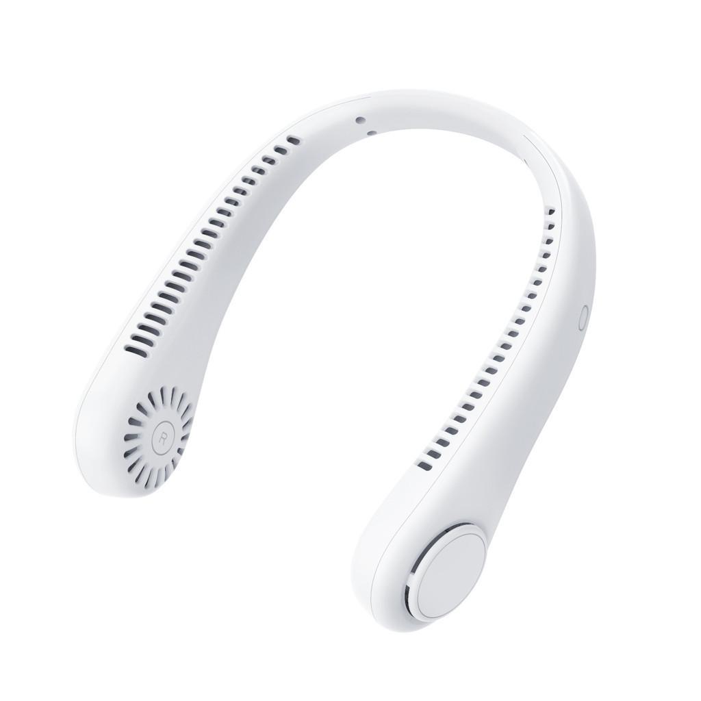 7 Вт Силиконовый шейный подвесной вентилятор Портативный бесшумный безлопастной вентилятор с мощным ветром USB-вентилятор охлаждения 200*250 мм