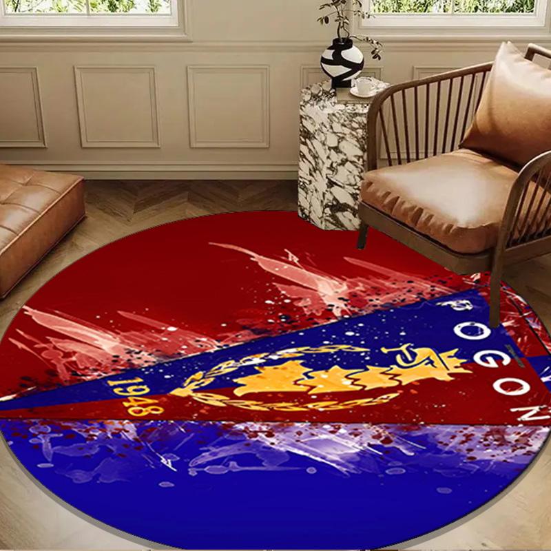 Pogon Emblem Design Round mat Home Decor, Chair rug For livingroom,Bedroom, doormat home decor Birthday Gift Christmas Gifts