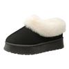 Faux Fur Winter Boots for Women 2024 Non Slip Plush Snow Boots Woman Thick Bottom Warm Cotton Shoes Platform Botas Mujer