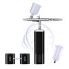 Urlife Airbrush Set with 2 HPADB Rechargeable Doubles Automatic Power Lightweight and Easy To Hold Airbrushes, Runtime, On/Off,