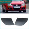 For VW Golf 5 Jetta A5 MK5 2006-2009 1 2PCS New Primed Front Bumper Grill Headlight Lamp Washer Cover Cap Trim