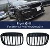 High-Quality Front Bumper Kidney Grille Singel Line For BMW X1 F48 F49 2016- Car Accessories Replacement Racing
