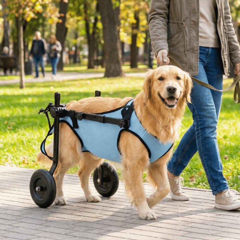Adjustable Dog Wheelchair Comfortable Rehabilitation Walking Assistant  Pets Rehabilitation