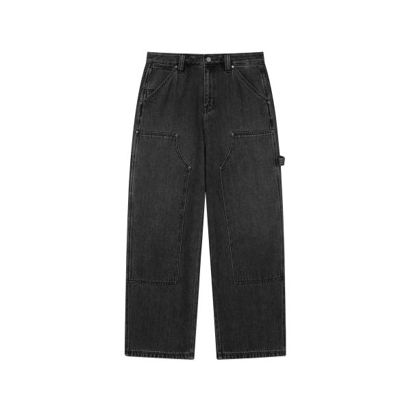 Covernat FW25 Early Autumn Loose Comfortable Simple Zipper Denim Pants Unisex bottoms CO2503PT53CH