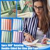 5pcs 360° Rotating Double-Sided Dot Glue Pen Tape, Large Capacity,  Stationery, Traceless Adhesive For Scrapbooking, DIY Crafts, Back-to-School, Offic