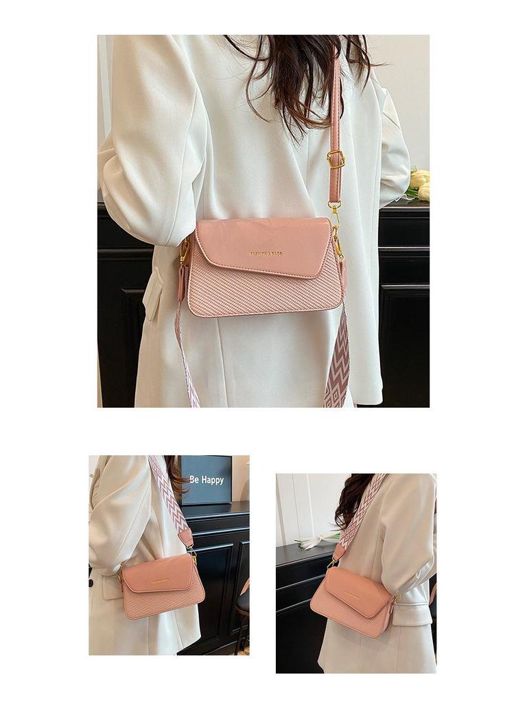 Корейская элегантная мода: Минималистичная маленькая квадратная сумка кросс-боди 2025 для женщин