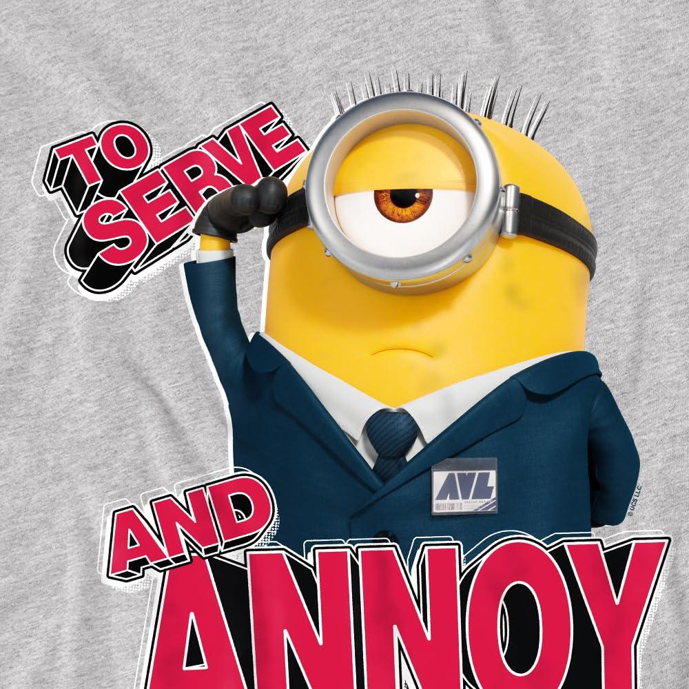 Футболка «Гадкий Я 4 Дети/Дети обслуживают и раздражают Джерри»