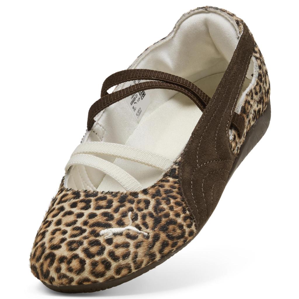 Puma Speedcat Ballet Animal Pack - Кроссовки Wild Women Коричневый Шоколадный Теплый Белый 406689-01