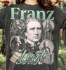 Franz Liszt Classical Music Classical Pianist Composer Comfort Colors® Tshirt, Retro Musician Fan Merchandise Vintage Tee
