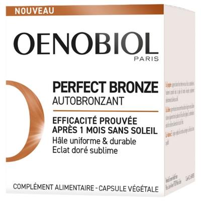 Автозагар - Oenobiol - Perfect Bronze - 30 капсул - 100% растительного происхождения - Золотистый оттенок