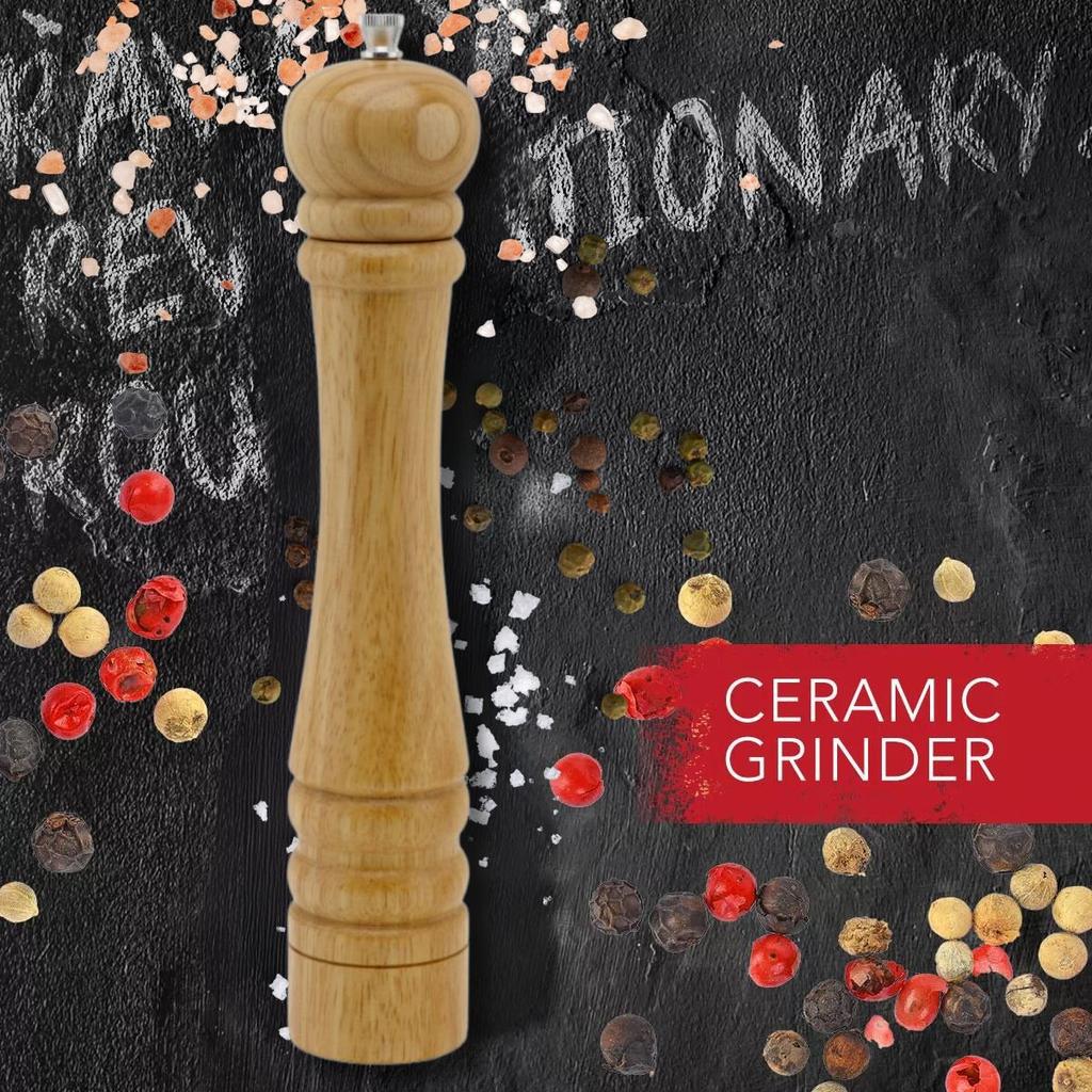 Ручная мельница для перца цвет дерева 32 см FM Professional Различные арт.. 22530