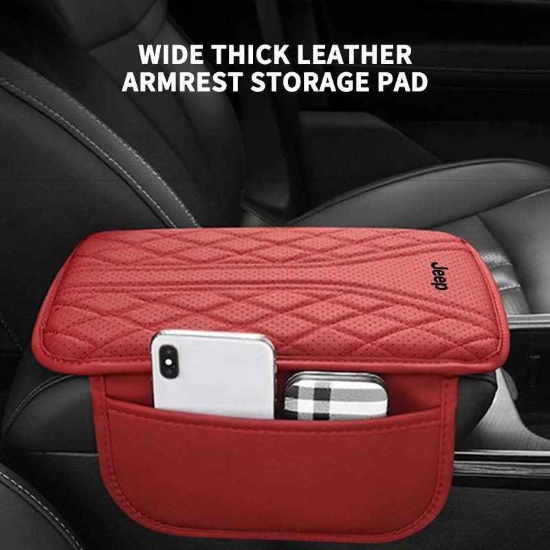 Car Styling Armrest Box Cover Center Console Protector Cushion Interior Accessories For Jeep Cherokee Patriot Liberty Wrangler AMO1