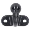 Black 50mm Forged Tow Ball Heavy Duty Steel Trailer Hitch Ball for RVs Campers Caravans