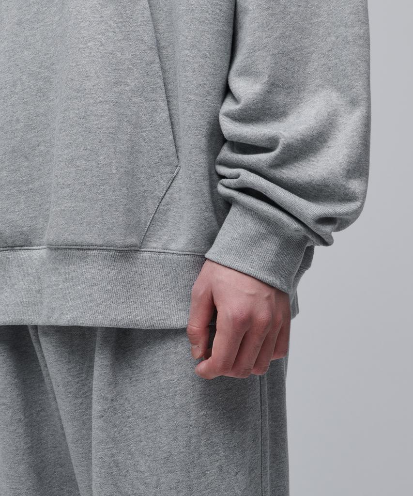 Свитшот с капюшоном Extra Oversized [Средне-серый]