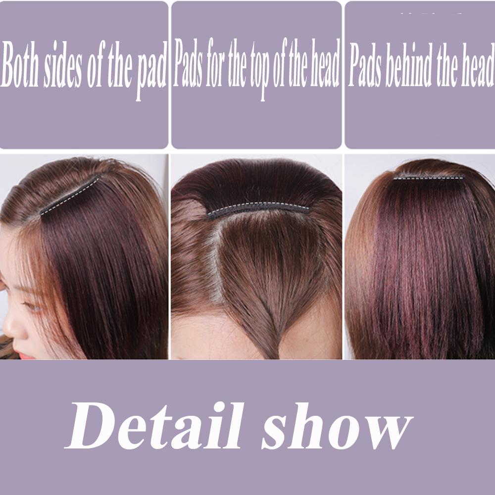 Bybrana Одна подушка для волос, объемные волосы, черный, коричневый, невидимый, натуральный синтетический парик для волос