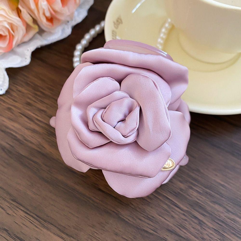 Bohemian Artificial Flower Clips Back of the head hair clip Headdress Styling Tool