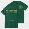Orwell 1984 Front And Back Printing Cotton Summer Casual Cool Loose T-Shirt