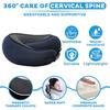 Практичная защита на 360 градусов Поддержка шейки матки Легкая U-образная дорожная подушка для шеи Trip Supply