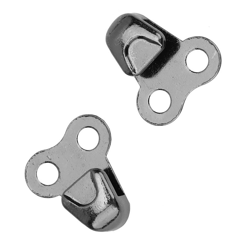 20Set Alloy Boot Lace Hooks Lace Fittings with Rivets for Repair Camp Hike Climb Accessories