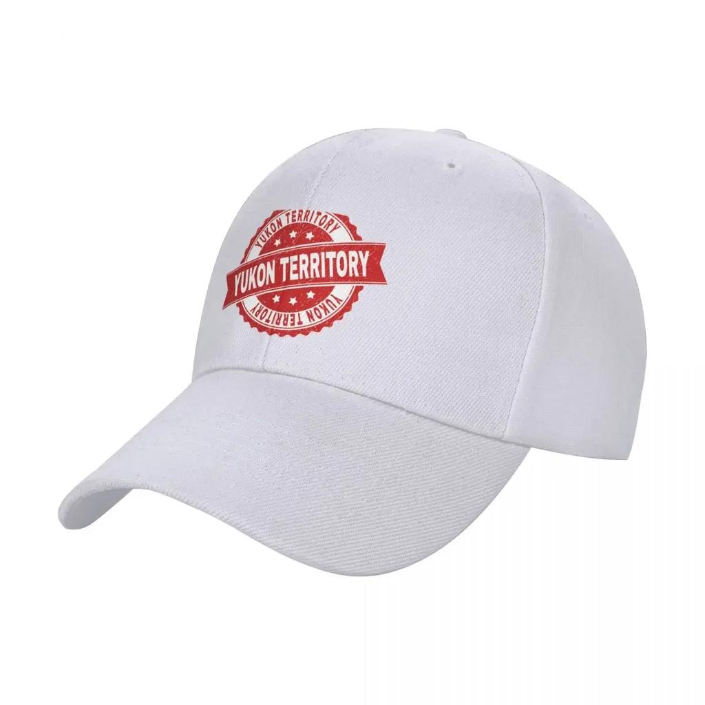 Yukon Territory logo Baseball Cap Military Cap Unisex Wild Ball Hat birthday Boy Women's