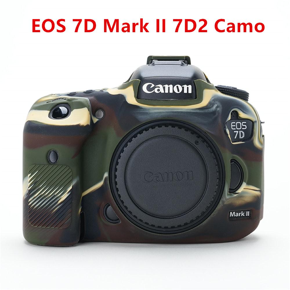 Мягкий силиконовый защитный чехол для камеры для Canon EOS 5D Mark II III IV 5D2 5D3 5D4 6D Mark II 6D2 7D Mark II 7D2 77D 600 700D