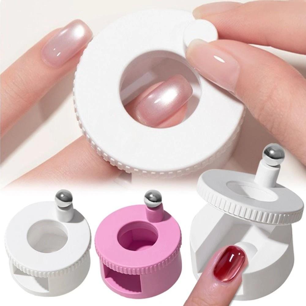 DIY Rotating Cat Eye Magnet Uniform Magnetic Force Automatic Nail Magnet Tool For Gel Nail Polish