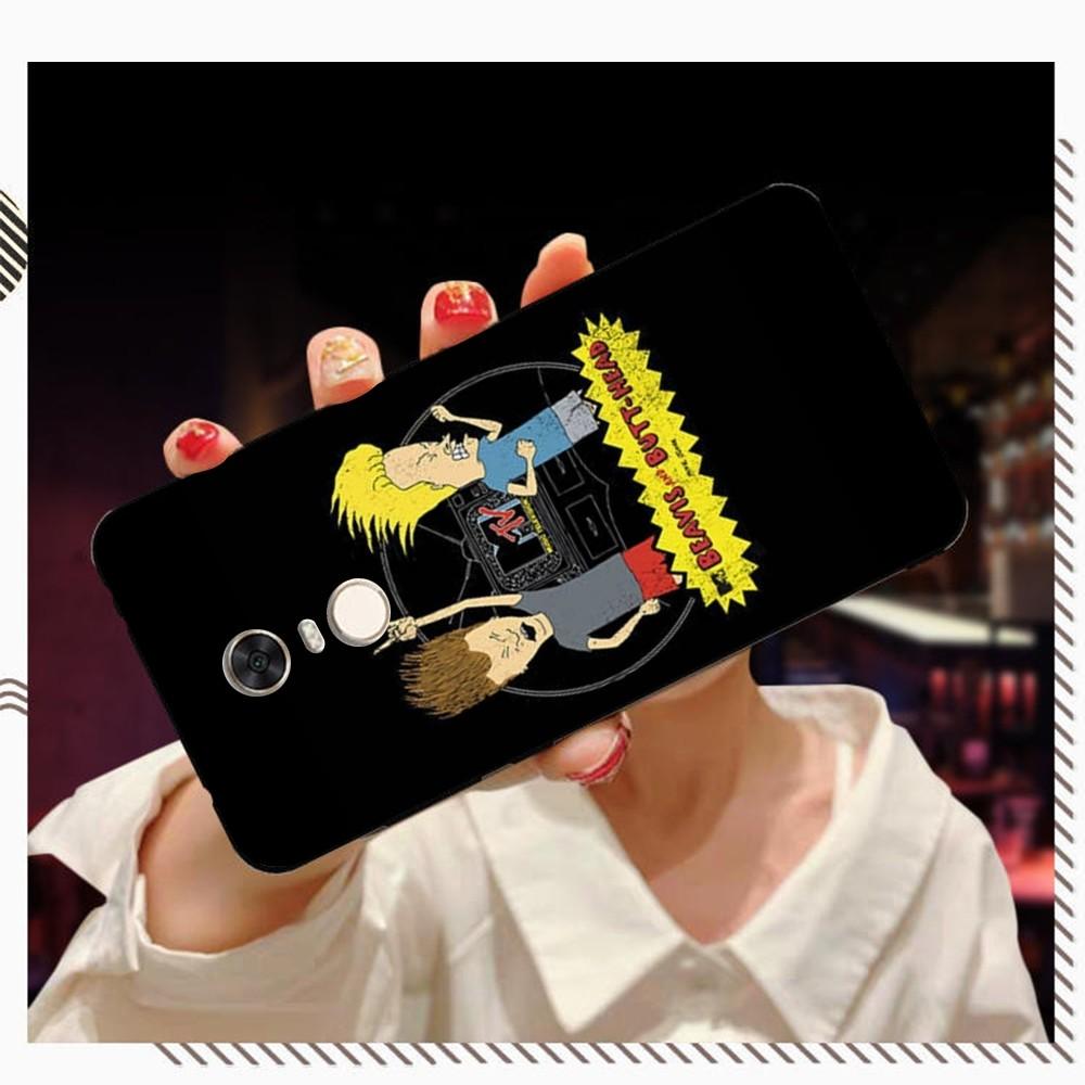 Beavis And Butthead Phone Case For Redmi 5 6 7 8 9 10 Plus Pro 6 7 8 9 A GO K20 K30 K40 Pro Plus F3 Fundas