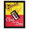 Motivational Quote Good Old Days Wall Frame Art Painting, Multicolor, Motivational, 10 X 13 Inches, Set of 1