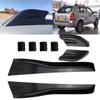 Car Accessories Auto Exterior Parts Roof Rack End Cover Car Auto For Hyundai Tucson 8 Pcs Set Black Plastic Roof Rack End Cover