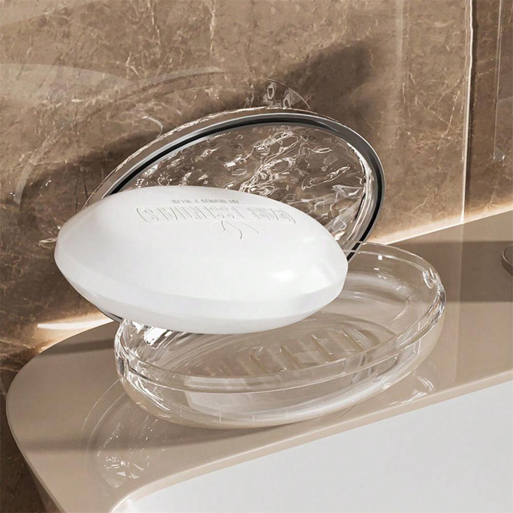 1 шт. Прозрачная дорожная мыльница для деловых поездок и путешествий, удобная и портативная, многофункциональная, роскошная дорожная мыльница