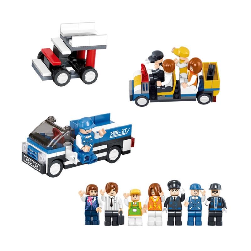 463 шт. AirBus модель самолета строительные блоки наборы детей DIY кирпичи классические игрушки