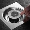 Stainless Steel Food Hair Sink Filter Pool Bathtub Bathroom Sewer Floor Drain Kitchen Anti-clog Slag Strainer Accessories