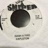 7inch Record CAPLETON / ELEPHANT MAN - Dash A Fire / High Grade NONE Sniper Jamaica Reggae, Ska & Dub Used