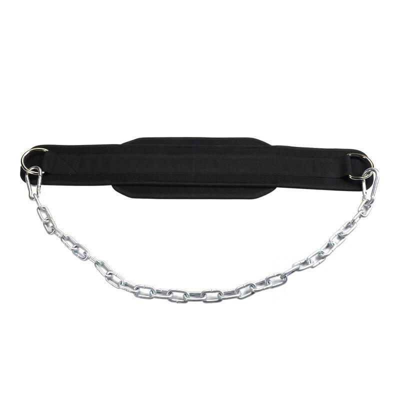 Fitness Weighted Dip Belt with Chain