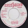 7-дюймовая пластинка SILVERTONES Hard Love NONE Coxsone Records Ямайка Регги Ска Даб Б/у