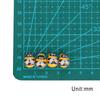 100pcs DIY Mini Baby Toys Self-adhesive Bee Sponge Sticker Wooden Scrapbooking