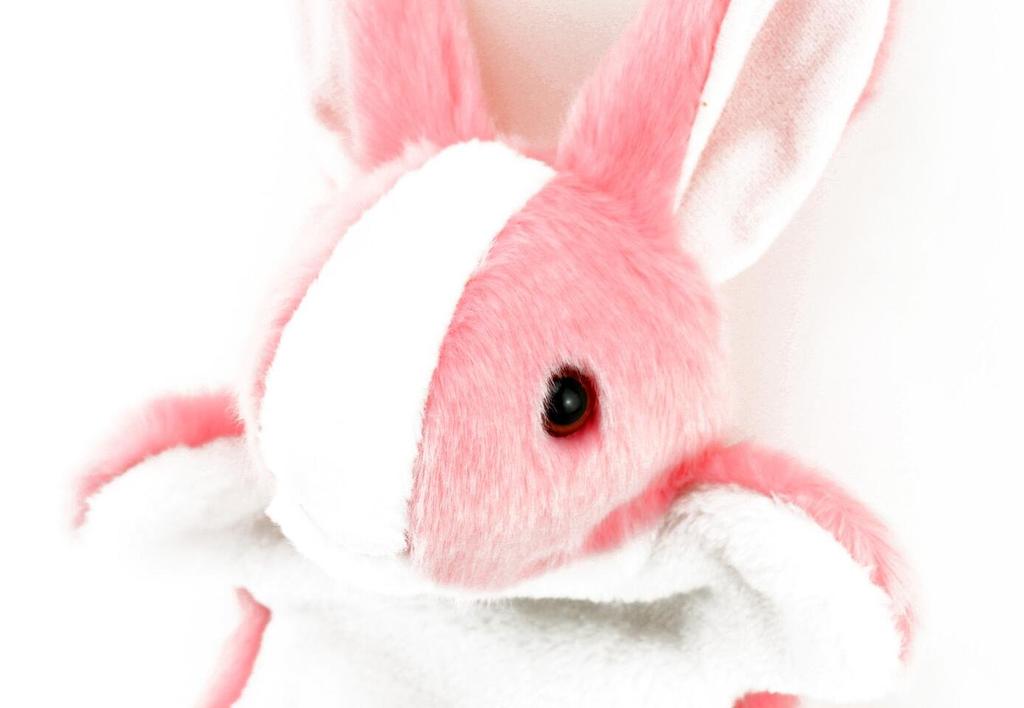 Naissant Милая розовая кукла-марионетка в виде кролика, плюшевая игрушка