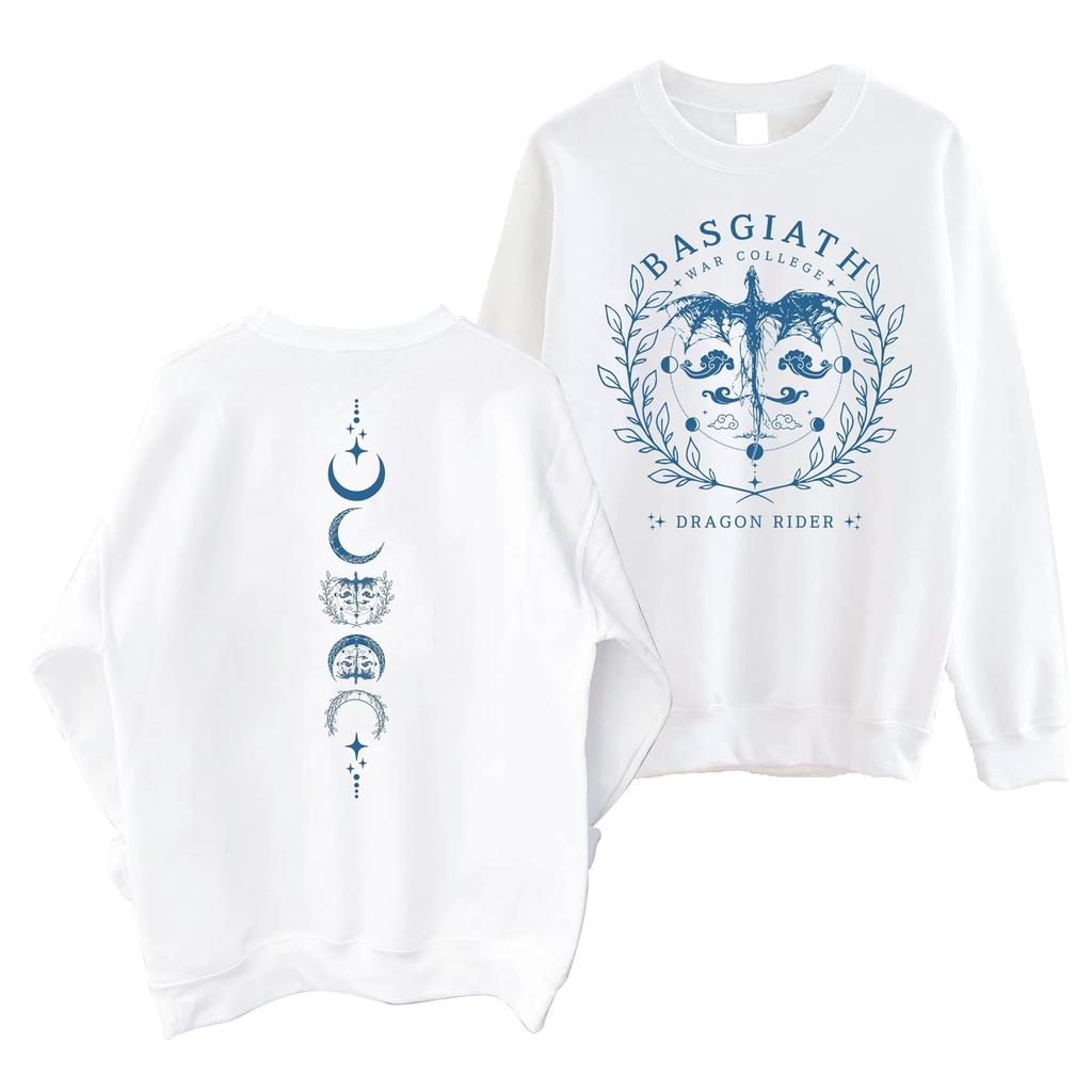 Women's Fashion Casual Round Neck Loose Long Sleeve Fourth Sweatshirt Printed Sweatshirt