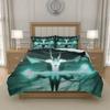 L-L D-Death N-Note Anime Bedding Set Duvet Cover Smooth Polyester Bedroom Gift for Boys Girls EU 135x200 155x220 200x200, US UK AU Sizes