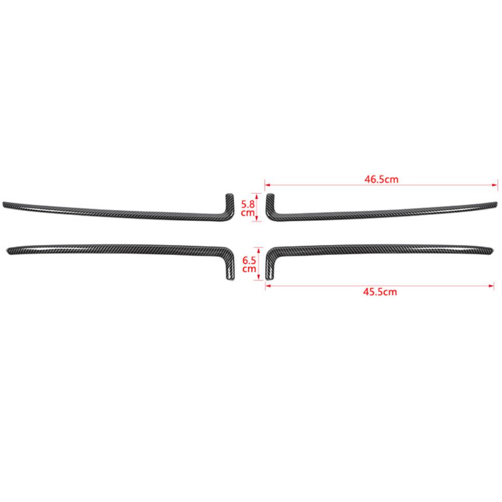 Автомобильные передние решетки, декоративная полоса накладки решетки для Dodge Charger 2015 2016 2017 2018 2022 Экстерьер