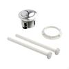 Toilet Button Double Push Press Adjustable Tank Parts Replacement Kit