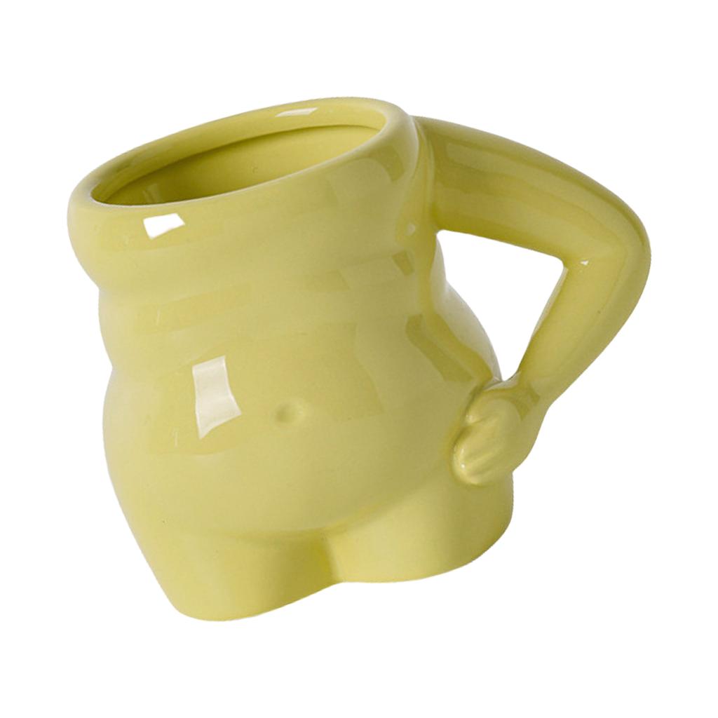 Креативная керамическая кружка для кофе Pinch Belly Designs, кофейные чашки, аксессуары, очаровательная посуда для домашнего офиса, вечеринки