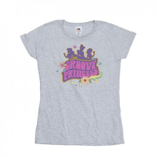 Disney Womens/Ladies Princesses Groovy Princess Cotton T-Shirt