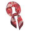 Women S Fashionable Cashew Flower Print Small Square Scarf Elegant Versatile
