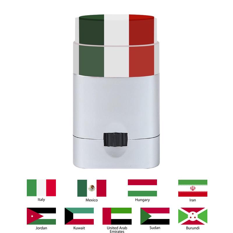 Tricolor National Flag Face Paint - Football Fan Face & Body Paint Pigment
