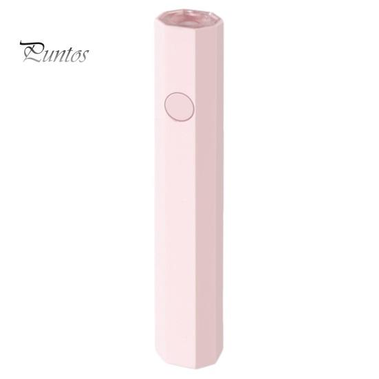 Портативная УФ-лампа для ногтей, быстросохнущая гель-лак, зарядка через USB, портативная миниатюрная легкая, удобная УФ-лампа